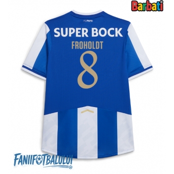 Porto Victor Froholdt #8 Tricou Fotbal Replică 2025-26 Barbati Acasa